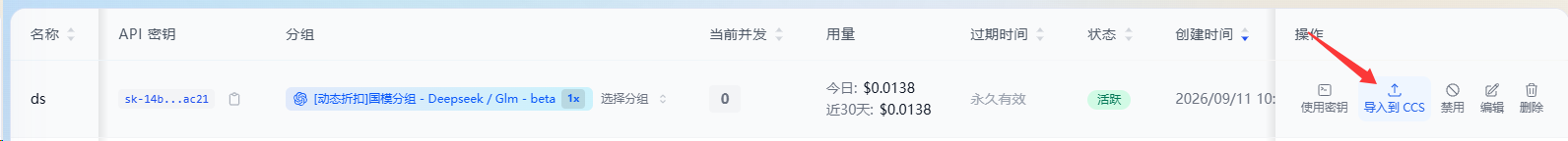导入到 CCS